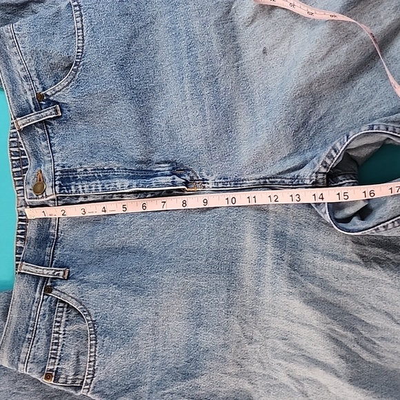 Nordstrom Medium Light Wash Mom Jeans, Size 16 - Picture 12 of 16